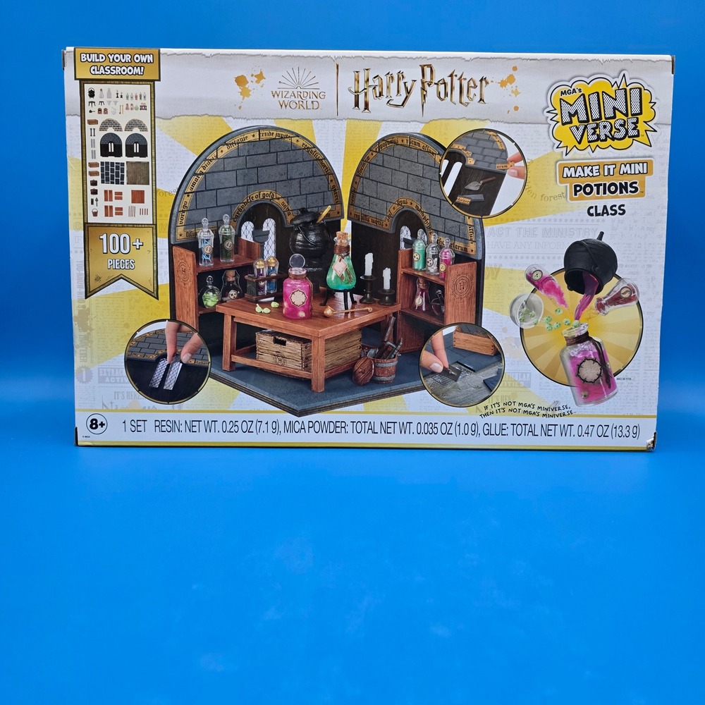 MGA's Mini Verse Harry Potter Make It Mini Potions Class DIY Build Your Own!‎